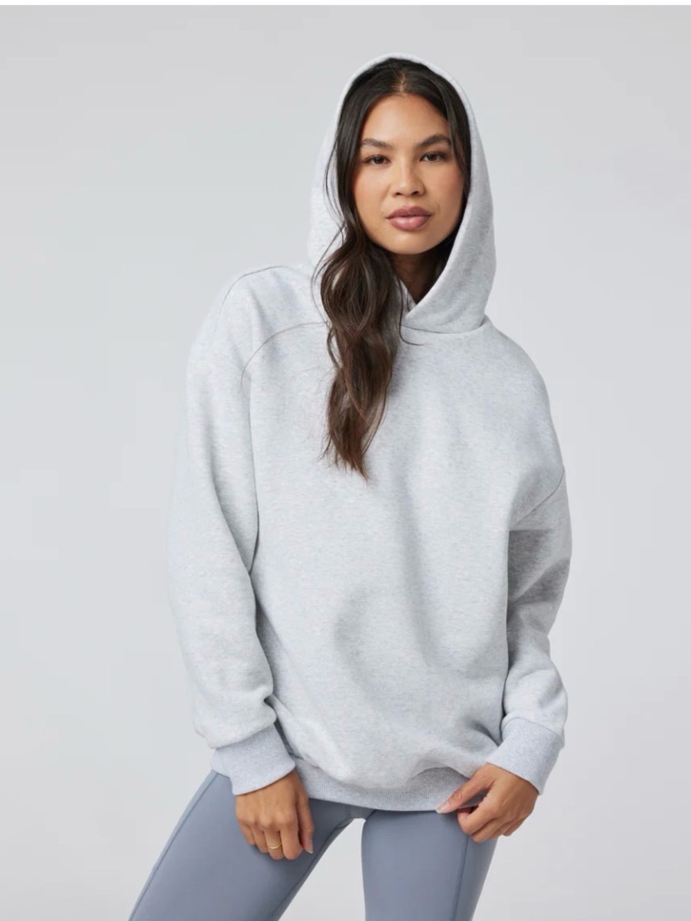 Vuori Oversized Restored Hoody Sweatshirt Lavender
